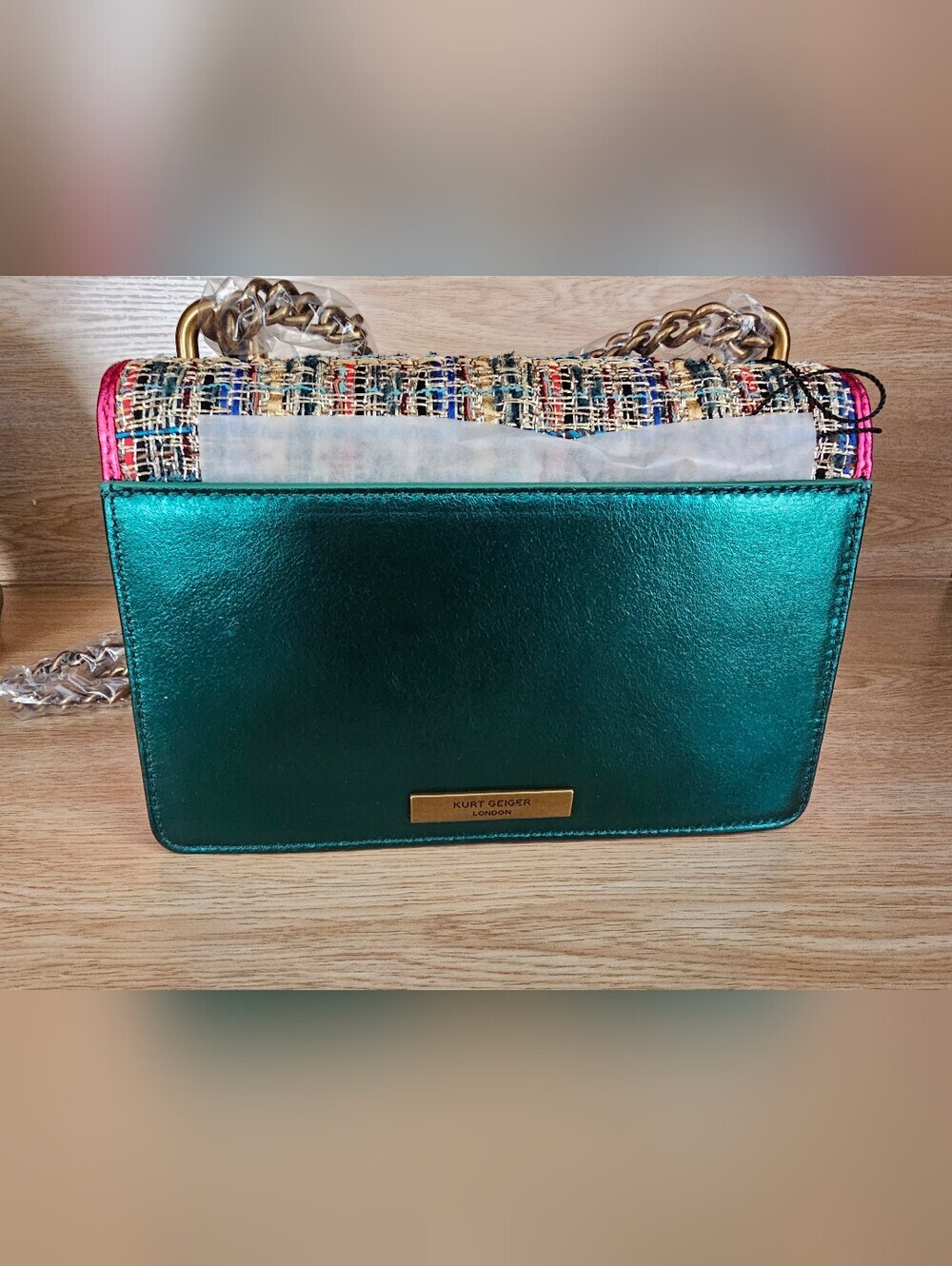 Kurt Geiger London Small Shoreditch Crossbody Bag. - Picture 8 of 15